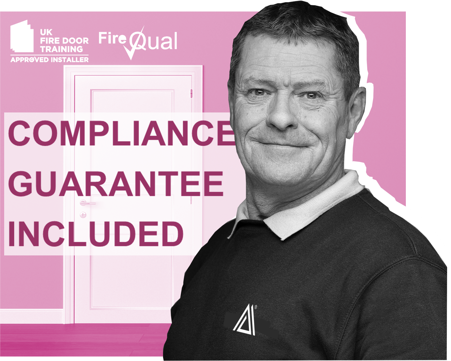 Compliance guarantee included — AM Surveying fire door repairs